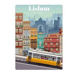 Lisbon Portugal Souvenir Magnet